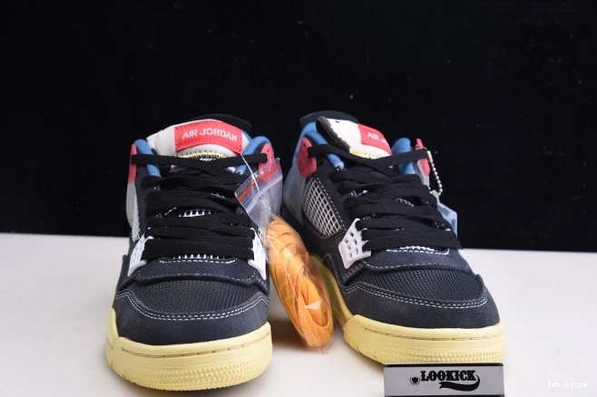 1st Kicks RETRO AIR OFF 4 NOIR UNION JORDAN DC9533-001 0715